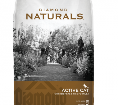 Diamond Naturals Active Cat Chicken Meal & Rice Formula Dry Cat Food For Cheap