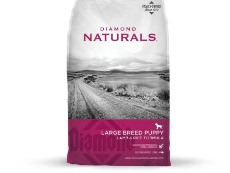 Diamond Naturals Large Breed Lamb & Rice Recipe Puppy Dry Food Supply