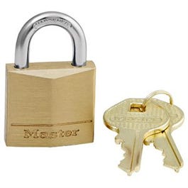 1-3 16 In. Solid-Brass Keyed Padlock  Pin Tumbler Online Sale