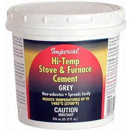 32-oz. Hi-Temperature Stove Furnace Cement For Cheap