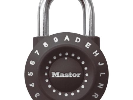 Master Lock Precision Dial 1-15 16 In. Metal Combination Padlock Fashion