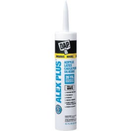 10.1-oz. Alex Plus Brown Acrylic Latex Caulk Supply