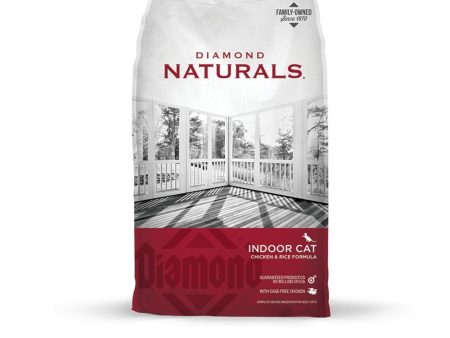 Diamond Naturals Chicken & Rice Indoor Cat Dry Food Supply