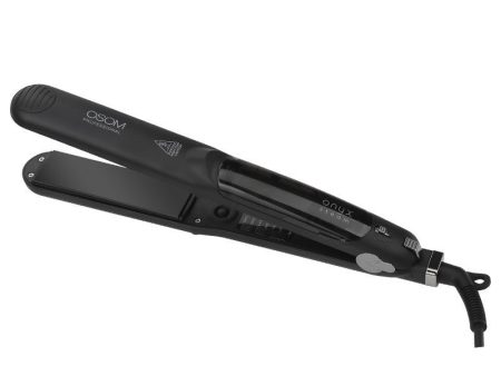 Plaukų tiesintuvas OSOM Professional ONYX Steam Hair Straightener OSOMP088ST, su garų funkcija, juodos spalvos For Cheap