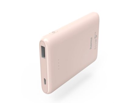 Hama 00201664 Power bank 5000mAh 5W Light Rose Online