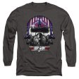 TOP GUN : MAVERICK HELMET L\S ADULT T SHIRT 18\1 CHARCOAL 2X Online now