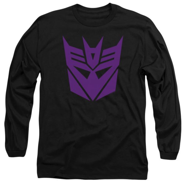 TRANSFORMERS : DECEPTICON L\S ADULT T SHIRT 18\1 Black 2X For Discount