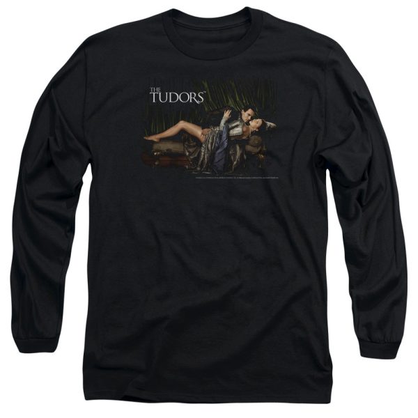 TUDORS : THE KING AND HIS QUEEN L\S ADULT T SHIRT 18\1 BLACK LG Online now