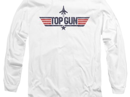 TOP GUN : LOGO WHITE L\S ADULT T SHIRT 18\1 White XL Online