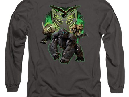 TRANSFORMERS : MAXIMALS ATTACK L\S ADULT T SHIRT 18\1 Charcoal LG Online