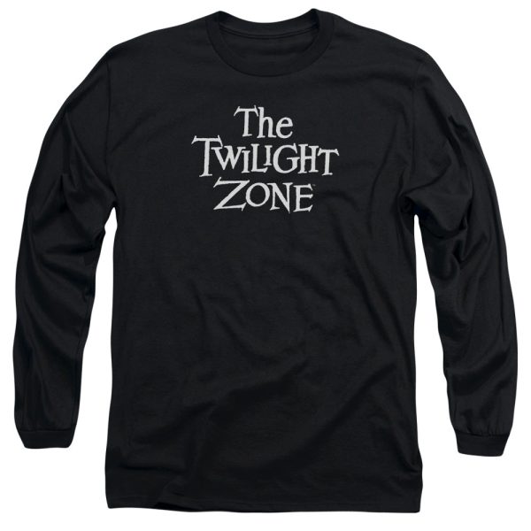 TWILIGHT ZONE : LOGO L\S ADULT T SHIRT 18\1 BLACK SM Discount