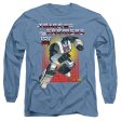 TRANSFORMERS : JAZZ L\S ADULT T SHIRT 18\1 Carolina Blue MD For Cheap