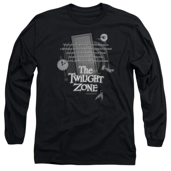 TWILIGHT ZONE : MONOLOGUE L\S ADULT T SHIRT 18\1 BLACK SM Supply