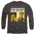 TOP GUN : TIL THE END L\S ADULT T SHIRT 18\1 Charcoal MD For Cheap