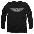 TOP GUN : MAVERICK : MAVERICK LOGO L\S ADULT T SHIRT 18\1 Black 2X Supply