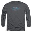 TEEN WOLF : NEON LOGO L\S ADULT T SHIRT 18\1 CHARCOAL 3X Online Hot Sale