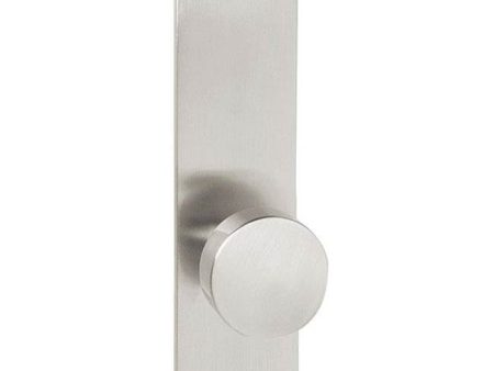 Emtek 8113RBL Passage , Sideplate Locksets Modern Non-Keyed 9  , Ribbon and Reed Lever For Cheap