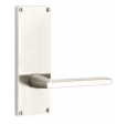 Emtek 8111.RAUS3NL.SMUS4.RH SELECT Passage , Sideplate Locksets Modern Non-Keyed 7  , R-Bar Stem , Smooth Handle.RH Fashion